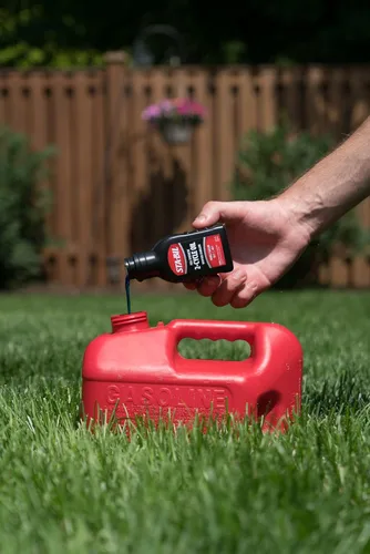 Vista 7 de STA-BIL Aceite Totalmente Sintético de 2 Ciclos - Con Estabilizador de Combustible Para Hasta 12 Meses de Protección - 1 Galón Multi-Mezcla