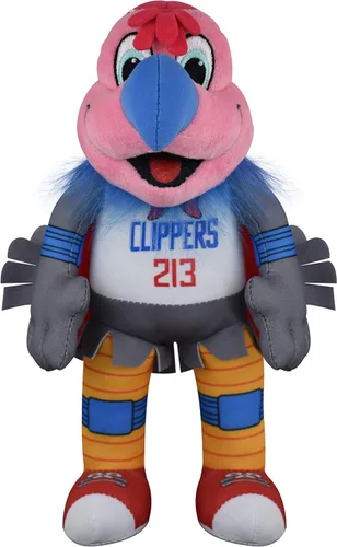 Vista 10 de Bleacher Creatures Detroit Pistons Hooper 10" - Figura de peluche de mascota de la NBA para jugar o exhibir