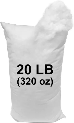 Vista 9 de Hometex Canada Relleno de almohada (no fabricado en China) Bolsa de 1 libra 100% relleno de fibra de poliéster de alta calidad