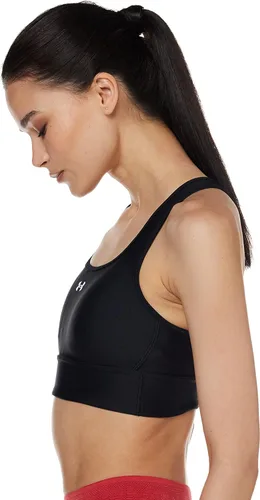 Vista 3 de Under Armour Sujetador deportivo Crossback Longline de impacto medio para mujer