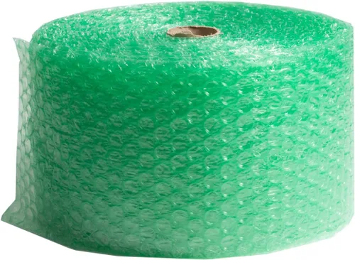 Vista 3 de U-Haul Enviro-Bubble, Rollo de Burbujas Pequeñas en Caja Dispensadora, 150' x 12" - Perforado Cada 12