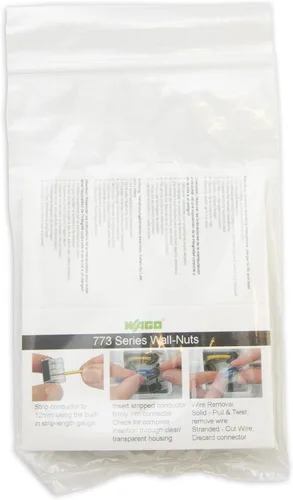 Wago 773-166 Conector de cable de empuje - 6 conductores - 10 PK