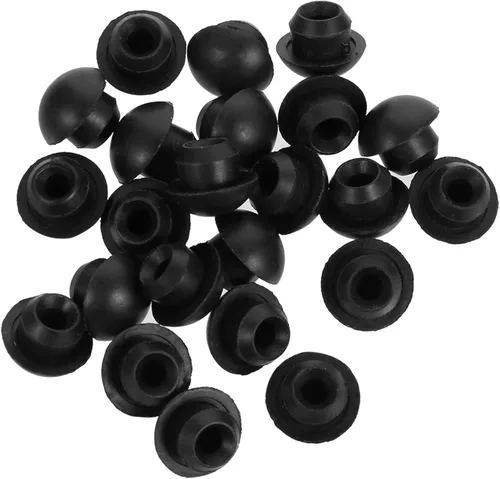 Uonlytech Tapones de llenado de aceite de gato de piso Bung de goma hidráulico 0.51 pulgadas de reemplazo de sellado para polipasto de motor y