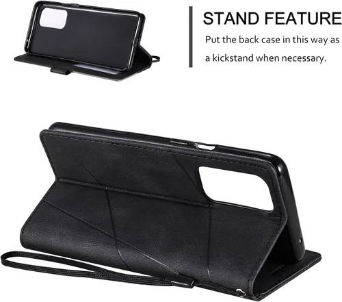 Vista 5 de Funda para Xiaomi Poco X4 GT 5G Caso,Funda para Xiaomi Redmi Note 11T Pro 5G/Redmi Note 11T Pro+5G Funda de cuero, Funda para Xiaomi Redmi K50i 5G