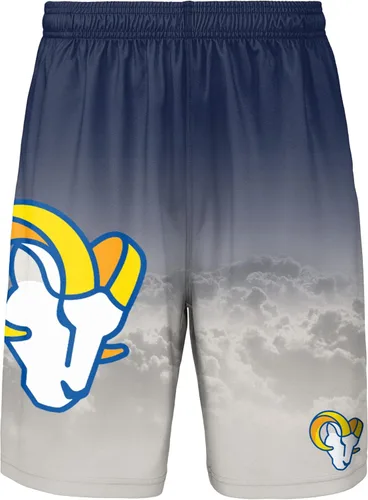 Vista 16 de FOCO Mens NFL Football Team Logo Gradient Big Logo Training Shorts