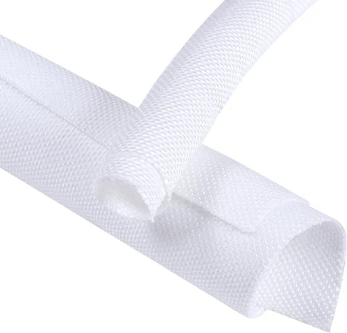 Vista 10 de Funda de alambre trenzado dividido para cables automotrices, cable de audio y video, cuerdas de múltiples cables, cubierta de protección organizada