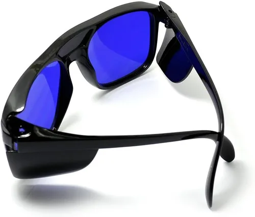 Vista 2 de Gafas de seguridad Gafas de protección para 650nm 660nm protección láser de diodo rojo