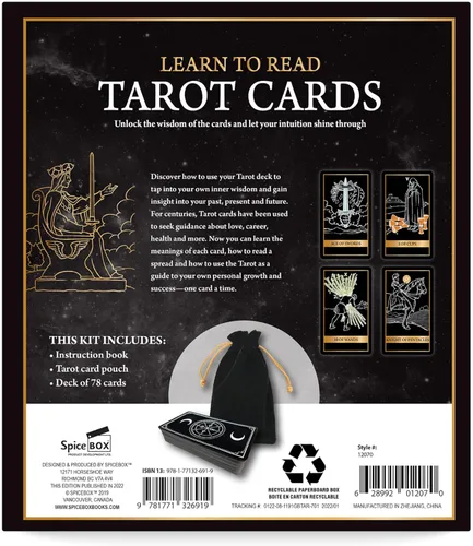 Vista 2 de Gift Box SpiceBox - Juego de cartas de tarot - Desbloquea la sabiduría de las edades y descubre tu destino