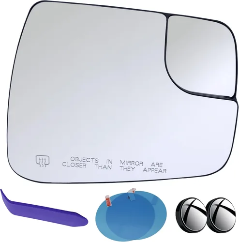 Vista 9 de EAP Espejo lateral del conductor compatible con Dodge RAM 1500 2019-2025, calentado sin atenuación automática 68402037AA 68402093AA