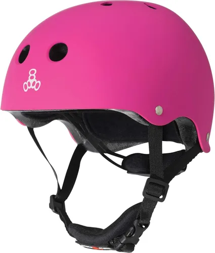 Vista 12 de Triple Eight Lil 8 Dual Certified Sweatsaver - Casco de patineta y bicicleta para niños
