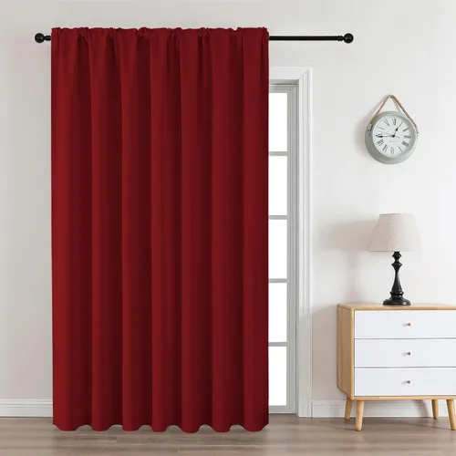 Vista 40 de CUCRAF - Cortinas opacas beige de 45 pulgadas, juego de 2 paneles con bolsillo para barra, cortinas para oscurecer dormitorios y sala de estar