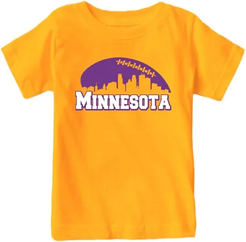 Vista 39 de Xtreme Apparrel Camiseta infantil City Skyline para fanáticos del fútbol americano