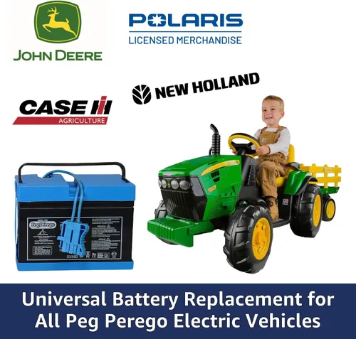 Vista 3 de Batería Peg Perego de 12 V (paquete de envío directo)