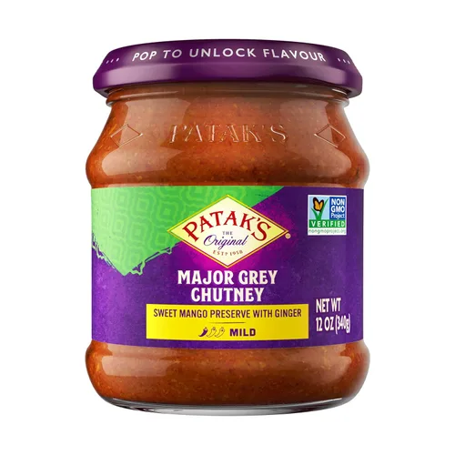 Patak's Major Grey Chutney, 12 onzas líquidas