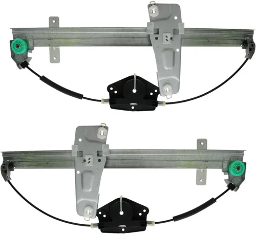 Vista 100 de TRQ Juego de elevalunas eléctrico trasero compatible con Volkswagen Golf 1999-2006 Jetta VW1550102 VW1551102 1999-2005