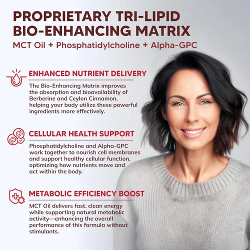 Vista 5 de aSquared Nutrition Suplemento de Berberina con Canela de Ceilán - Complejo de Máxima Potencia de 1400mg - 120 Cápsulas - Extracto en Polvo HCl