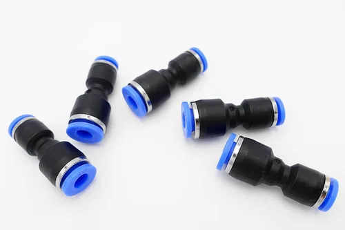Vista 19 de Empuje para conectar, tubo de 1/2 pulgada OD, conector de dos vías de unión recta de aire neumático (paquete de 5)