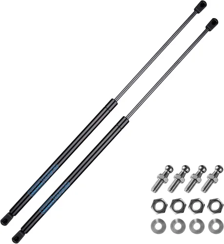 Vista 18 de ML3860 Amortiguador de gas de 23 pulgadas 60lb/267N, Soportes de elevación de repuesto de 23" para puerta trasera de capota de camión Leer, puerta