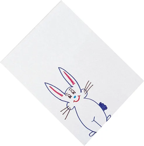 Vista 3 de School Smart Cartón premium - 22 x 28 pulgadas - Paquete de 100 - Blanco