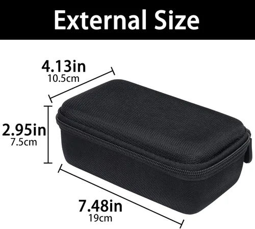 Vista 4 de Aenllosi Funda rígida para monitor de presión arterial Garmin y Garmin HRM-Pro Plus