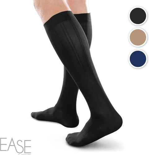 Vista 2 de Ease Opaque - Calcetines para hombre con compresión firme 30-40 mmHg