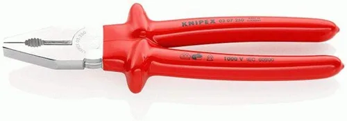 Vista 7 de Knipex 03 06 160 SB Alicates Combinados 6,3" con asas aisladas en envases blister