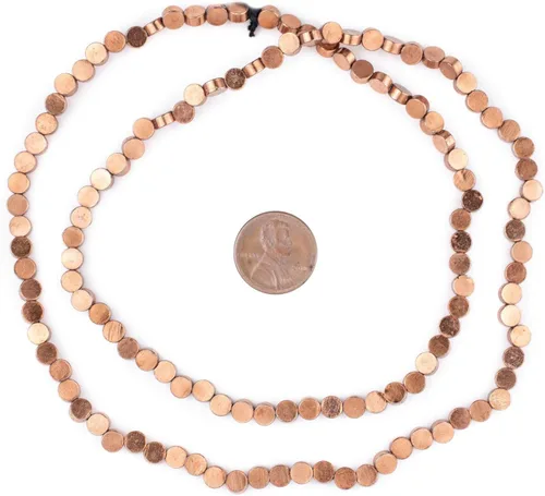 Vista 2 de TheBeadChest - Cuentas circulares de cobre (0.197 in)