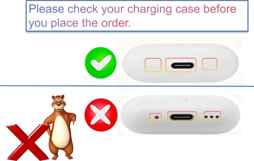 Vista 6 de Repuesto de auricular derecho Genius One A3050 A3053 A3054 para Pods 4, solo para el lado derecho, compatible con la funda de carga original Air 4