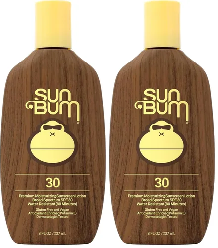 Vista 10 de Sun Bum Loción corporal de protección solar SPF 15 original – Protector solar hidratante de amplio espectro con vitamina E – Cumple con la Ley Hawái