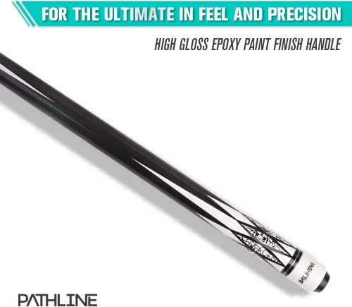 Vista 4 de Palo de billar de arce canadiense de 58 pulgadas (multicolor, 18 onzas, 19 onzas, 20 onzas, 21 onzas)