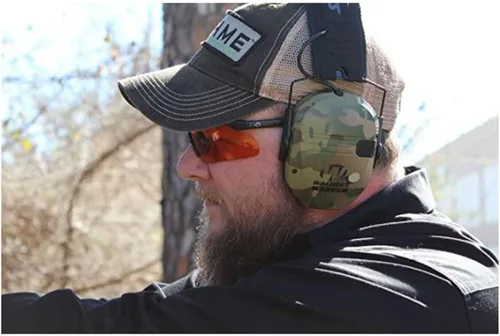 Vista 4 de Walker's Razor Slim Ultra Low Profile Compact Design Adjustable Range Shooting Hunting Hearing Protection Electronic Earmuffs