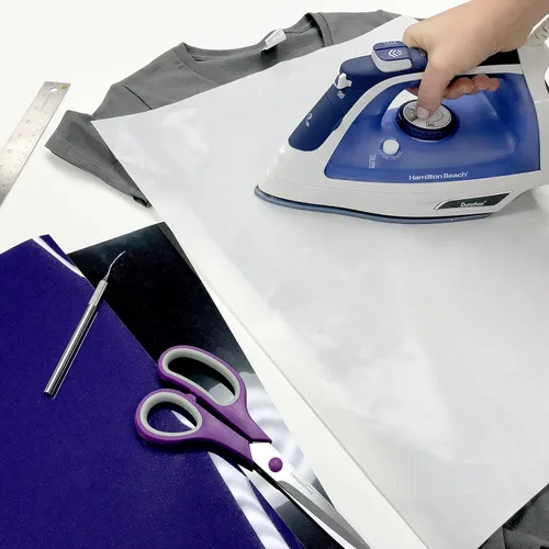 Vista 4 de Siser StripFlock Pro HTV Rollo de 12 x 1 yarda (naranja) – Vinilo texturizado de transferencia de calor – para uso con cortadores Siser, Cricut