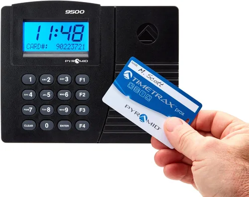 Vista 2 de Pyramid Time Systems - TimeTrax Elite Automatizó Tiempo de proximidad y asistencia con el sistema de reloj de tiempo Pyramid TTPROXEX con descarga