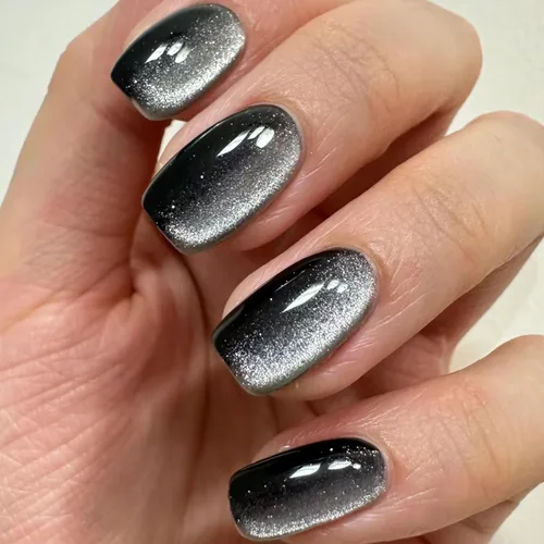 Vista 11 de Esmalte de uñas de gel magnético Cat Eye (rojo + verde tesoro), 0.34 onzas líquidas (paquete de 1)