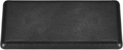 Vista 10 de uxcell Tapa de extremo de perfil estándar de la UE 2040, enchufe de extrusión de aluminio rectangular de plástico para carro, estante de pecera