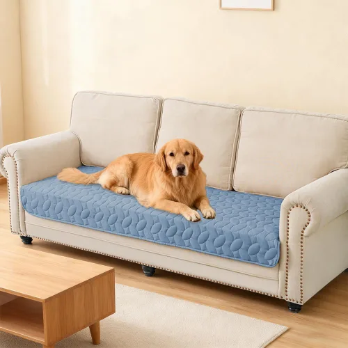 Vista 6 de Ameritex Funda de cama para mascotas, manta para cama de perro, para sofá y muebles, impermeable, nuevo diseño