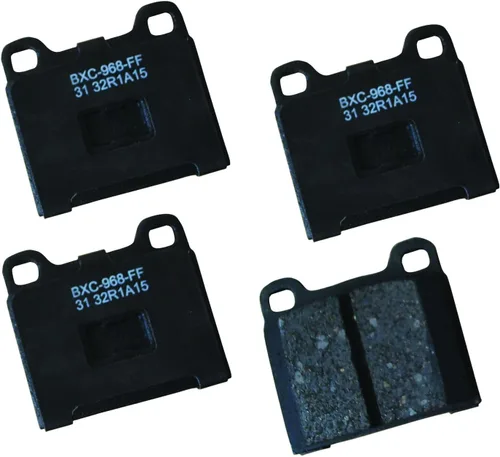 Vista 216 de Pastillas de freno traseras cerámicas Bendix Premium SBC1337 para Cadillac CTS 2014-2008, SRX 2016-2010, Chevrolet Camaro 2015-2010, Saab 9-4X 2011