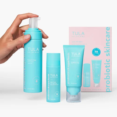 Vista 5 de TULA Skin Care Acne Heroes Level 3 Acne Clearing Routine - An Effective, Gentle, and Complete Acne-Clearing Routine for Mild to Severe Breakouts