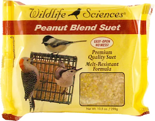 Vista 5 de Wildlife Sciences Surtido de pastel de sebo de 4 sabores 10.5 onzas para aves silvestres (paquete de 4) multicolor
