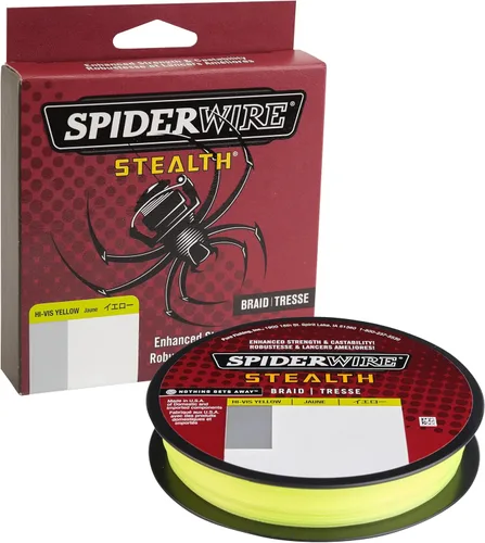 Vista 9 de Spiderwire Stealth Braid 3000 Yardas Camuflado azul