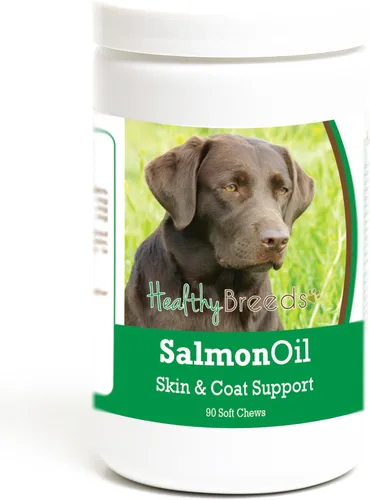 Vista 45 de Healthy Breeds Affenpinscher - Masticables suaves de aceite de salmón, 90