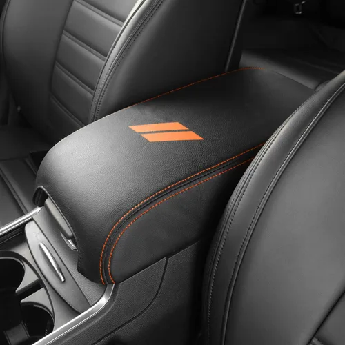 Vista 8 de YOSRTER Accesorios para Dodge Charger 2011-2018 2019 2020 2021 2022 2023 2024 Funda para reposabrazos de consola central, caja interior, decoración