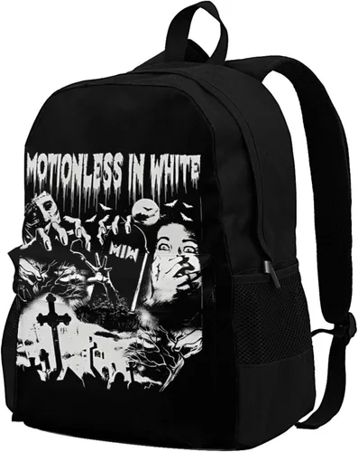 Vista 7 de GuYana Mochila ligera Mochilas Unisex Mochila Moda Casual Bolsa de viaje, Negro -, Mochilas de mochila