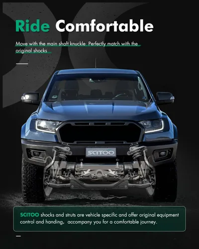 Vista 7 de SCITOO - Amortiguadores traseros para Mazda se adapta a 2014-2018 para Mazda 3 Shocks 3430041 5540 - Juego de 2 piezas