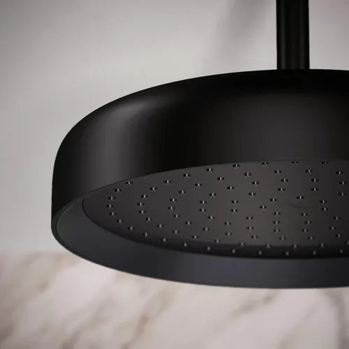 Vista 5 de KOHLER 26291-G-BL Statement™ Cabezal de lluvia redondo de 12" de una sola función, 1.75 gpm, negro mate