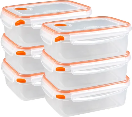 Vista 16 de Sterilite Corp. Rectángulo Ultra Seal, Tamaño 3.1 Taza, Paquete de 6