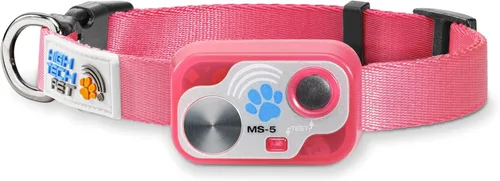 Vista 9 de High Tech Pet Brand - Collar automático para puerta de mascotas de alto rendimiento MS-5 Designer Series, incluye batería de clase A, diseño