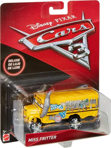Vista 14 de Vehículo de lujo Miss Fritter moldeado a presión Disney Pixar Cars 3