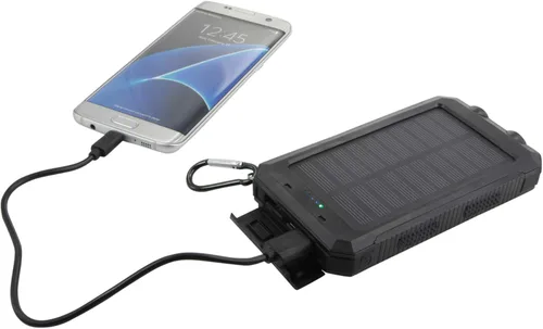 Vista 6 de BoxWave Banco de energía compatible con Samsung Galaxy S20 5G – Solar Rejuva PowerPack (10000 mAh), batería de reserva de energía solar 10000mAh