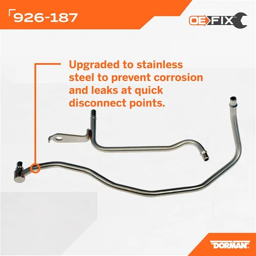 Vista 3 de Dorman 926-187 Kit de línea de refrigerante turbo del lado del conductor compatible con modelos seleccionados de Ford/Lincoln (OE FIX)